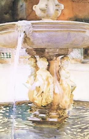 John Singer Sargent Spanish Fountain (mk18) oil painting image